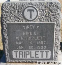 Tiney F Foster Triplett