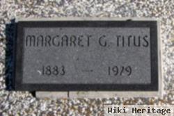 Margaret G Gilmore Titus