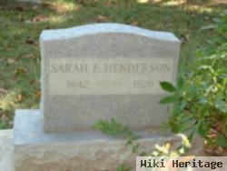 Sarah Ellen Beck Henderson