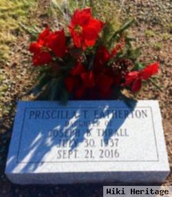 Priscilla T. Thrall Eatherton