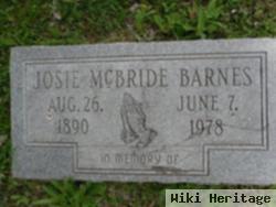 Josie Ovelene Mcbride Barnes