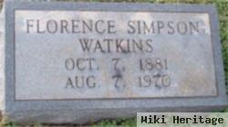 Florence Simpson Watkins