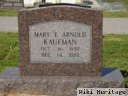 Mary E Arnold Kaufman