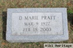 D. Marie Pratt
