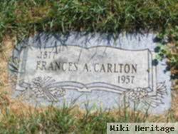 Frances A Crane Carlton