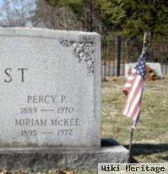 Pvt Percy P West