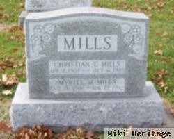 Myrtle M Mills