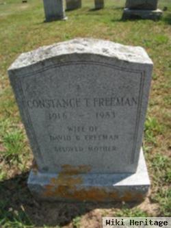 Constance T Freeman