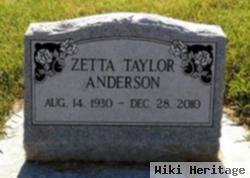 Zetta Taylor Anderson