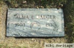 Alma E Jaeger