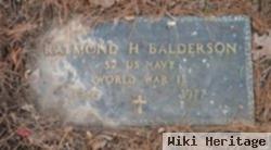 Raymond H. "buck" Balderson