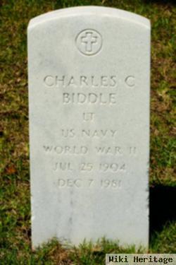 Lieut Charles C Biddle