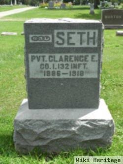 Pvt Clarence E Seth
