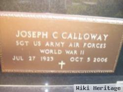 Joseph C Calloway