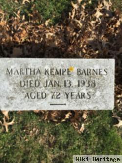 Martha Kempe Barnes