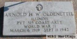 Pvt Arnold H W Oldenettel