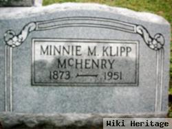 Minnie M Klipp Mchenry