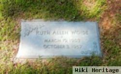 Ruth Allen Woide