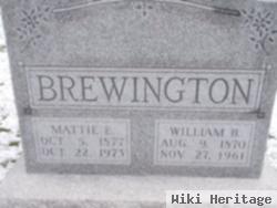 Mattie E. Brewington