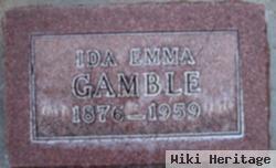 Ida E Gamble