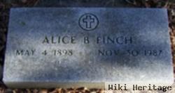 Alice B Finch