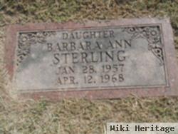 Barbara Ann Sterling