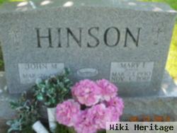 Mary I. Martin Hinson