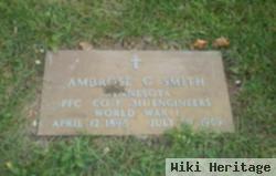 Ambrose G Smith