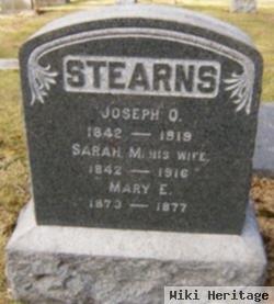 Sarah M Jones Stearns