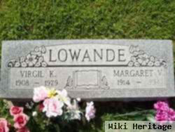 Margaret V. Burns Lowande