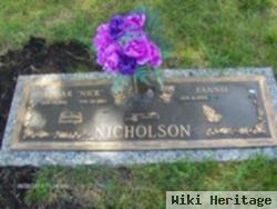 Edgar G "nick" Nicholson