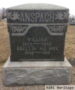 Rosetta Miller Anspach