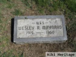 Wesley Richard "wes" Maynard