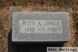 Ruth A Jones