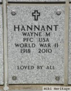 Wayne M. Hannant