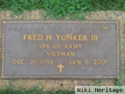 Fred H Yunker, Iii