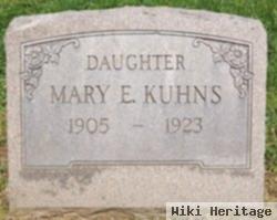 Mary E Kuhns