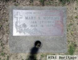 Mary Ann "mae" Norman Working