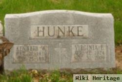 Virginia F Hunke