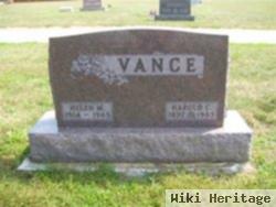 Harold C Vance