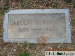 Carolin M Persun