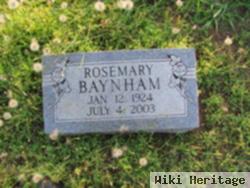 Rosemary Baynham