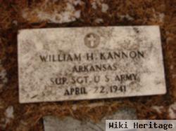 William H Kannon