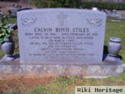 Calvin Boyd Stiles