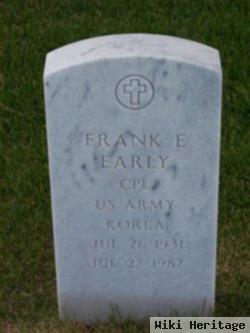 Frank E Early