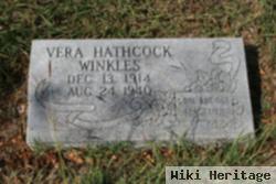 Vera Milisia Hathcock Winkles