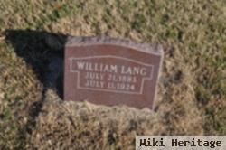 William Lang
