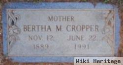 Bertha M Lohoefener Cropper