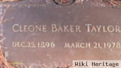 Cleone Elizabeth Cole Baker Taylor