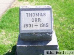 Rev Thomas Orr